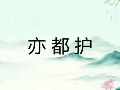 亦都护