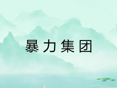 暴力集团 暴力集团