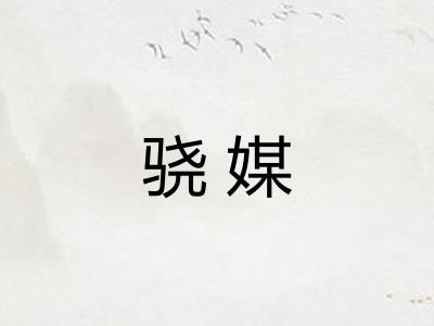 骁媒