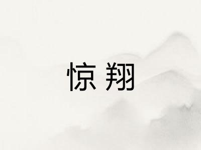 惊翔