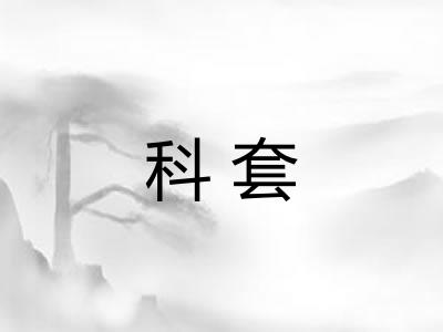 科套