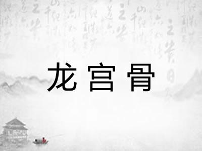 龙宫骨 龙宫骨