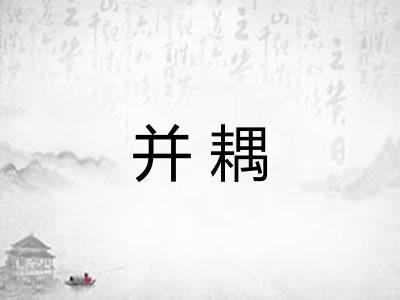 并耦