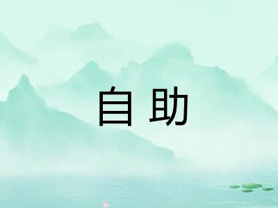 自助