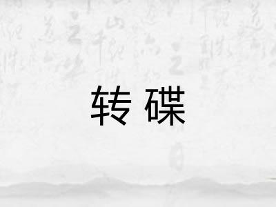 转碟 转碟