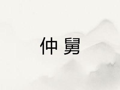仲舅