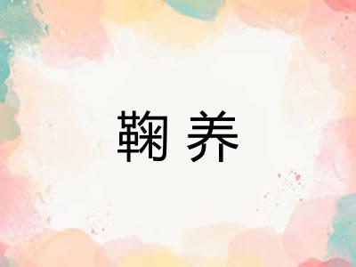 鞠养