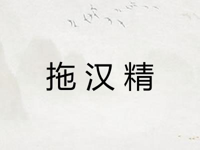 拖汉精 拖汉精