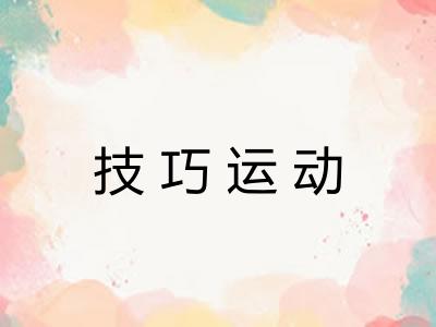 技巧运动