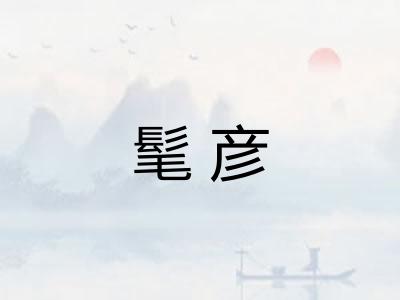髦彦