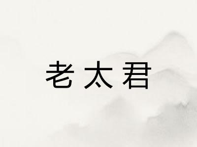 老太君