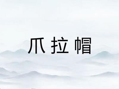 爪拉帽
