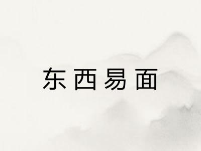 东西易面 东西易面