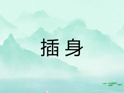 插身