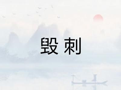 毁刺