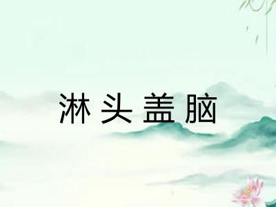 淋头盖脑