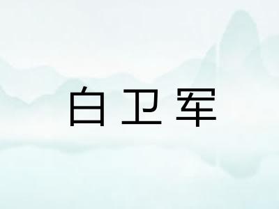 白卫军