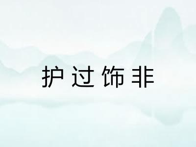 护过饰非