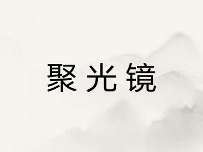 聚光镜 聚光镜