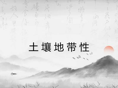 土壤地带性 土壤地带性