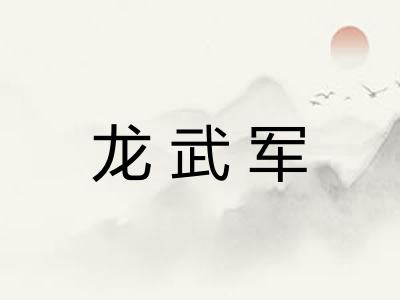 龙武军 龙武军
