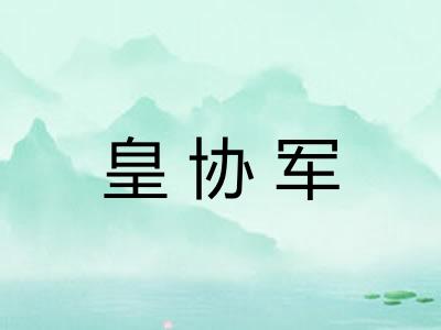 皇协军