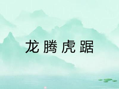 龙腾虎踞