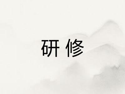 研修