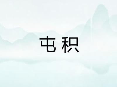 屯积