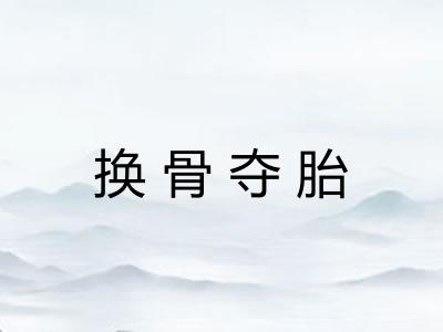 换骨夺胎