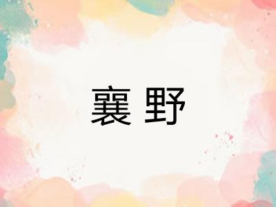 襄野