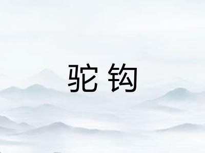 驼钩