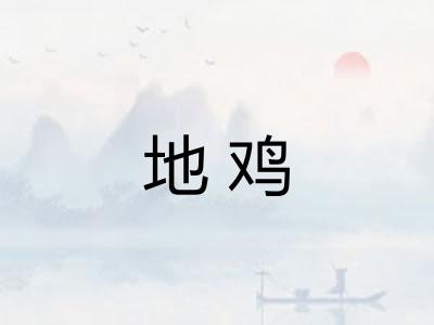 地鸡