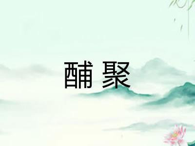 酺聚