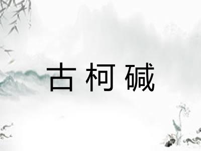 古柯碱