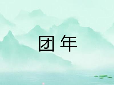 团年