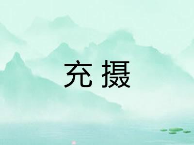 充摄