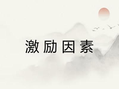 激励因素 激励因素