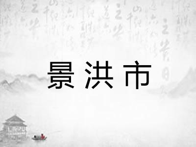 景洪市
