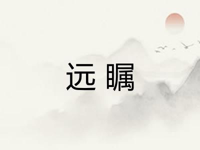 远瞩