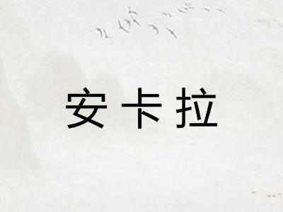 安卡拉 安卡拉