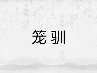 笼驯