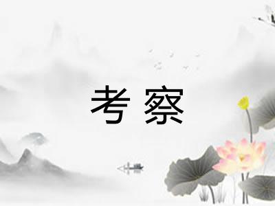考察