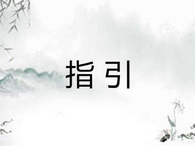 指引 指引