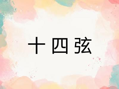 十四弦