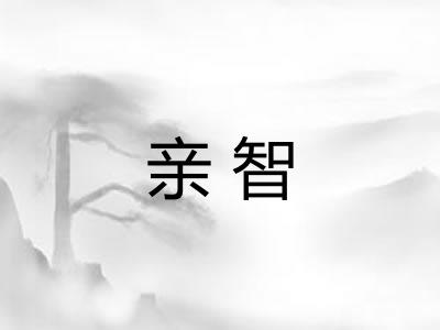 亲智 亲智