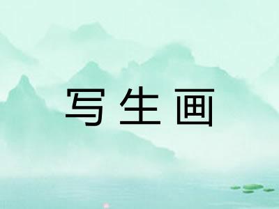写生画 写生画