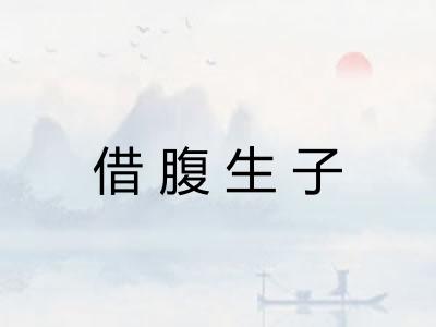 借腹生子 借腹生子