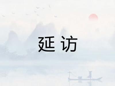 延访