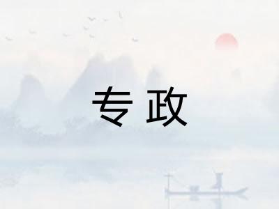 专政 专政
